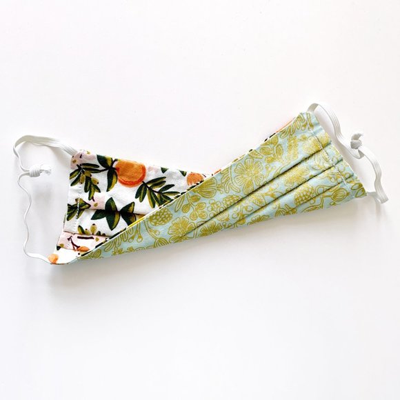 LAST ONE! Reversible Citrus & Metallic Mint Mask - Picture 4 of 7